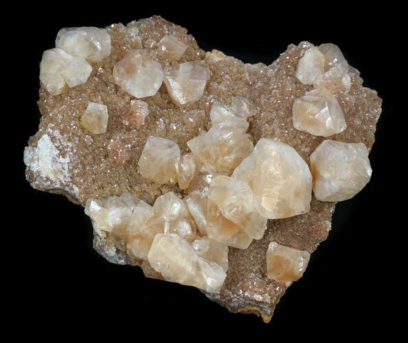 Red Calcite Crystals - Santa Eulalia, Mexico #33834